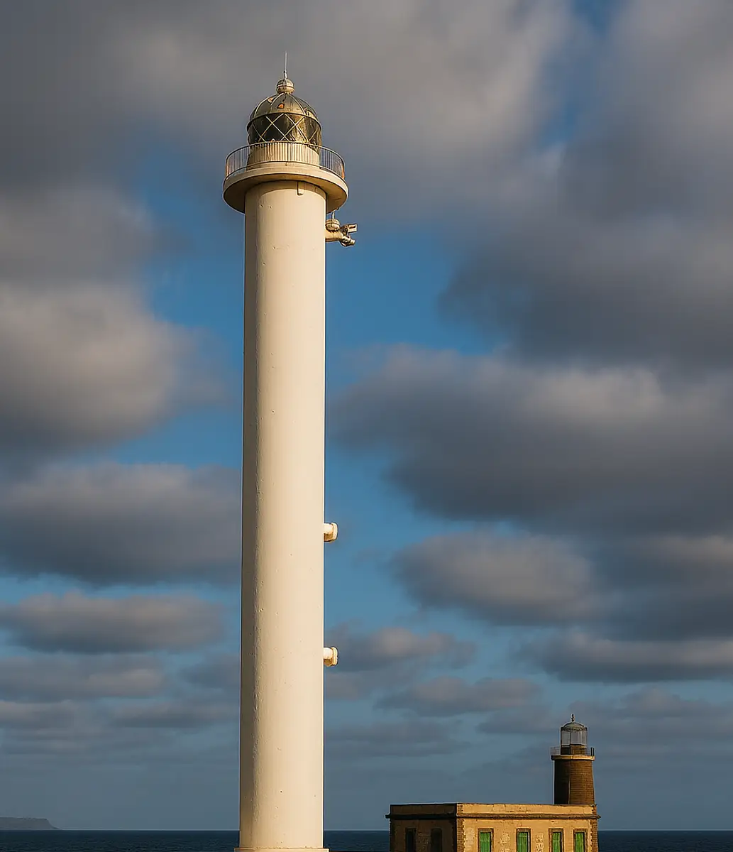 Leuchtturm Pechiguera in Playa Blanca Leuchtturm Pechiguera in Playa Blanca