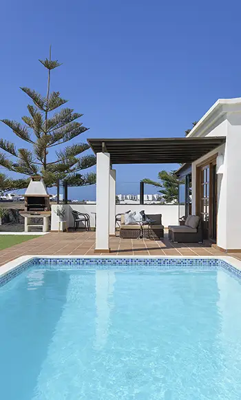 Pool of Villa Aguamarina 5 Pool of Hipoclub Villa Aguamarina 5